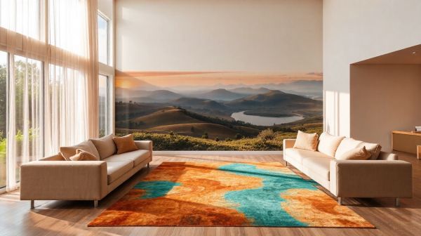 Idées originales pour un intérieur avec du papier peint panoramique